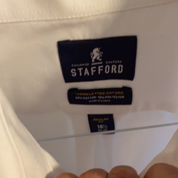 Bundle of Three Men’s Stafford Oxford Shirts! - Picture 7 of 10